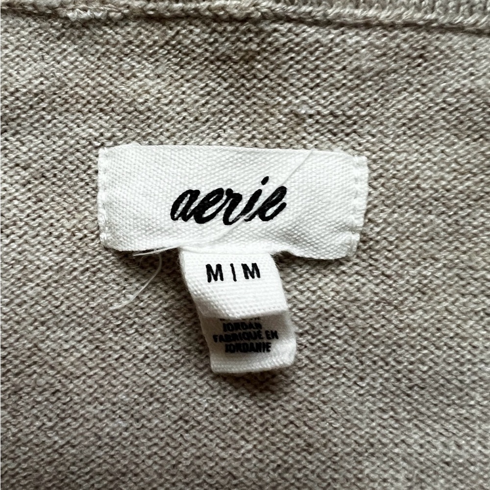 Aerie Knit Bandeau Tube Top – Size M – Neutral Beige / Taupe - Picture 5 of 5